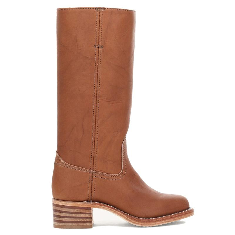 Women'S Banana Mid Calf Western Boots Square Toe Comfortable Campus Boots Chunky Heel Riding Fall Boots