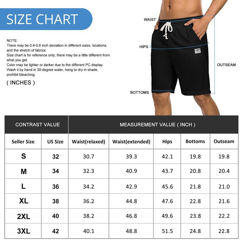 Men'S 3 Pack Corduroy Shorts Casual Elastic Waist Drawstring Shorts for Men Summer Beach Loose Fit